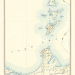 Load image into Gallery viewer, Catawba Island - Lake Erie - Nautical Chart Sherpa Fleece Blanket