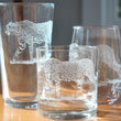 Load image into Gallery viewer, Cheetah Engraved Glasses