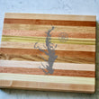 Load image into Gallery viewer, Chesapeake Bay Map Engraved Wooden Serving Board & Bar Board