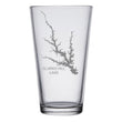 Load image into Gallery viewer, Clarks Hill Lake (GA) Engraved Map Glasses