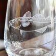 Load image into Gallery viewer, Cod Fish Engraved Glasses