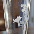Load image into Gallery viewer, Cooper Island BVI Map Engraved Glasses