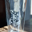 Load image into Gallery viewer, Corgi Engraved Glasses (double sided)