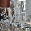 Load image into Gallery viewer, Corgi Engraved Glasses (double sided)