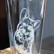 Load image into Gallery viewer, Corgi Engraved Glasses (double sided)