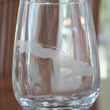 Load image into Gallery viewer, Cuba Map Engraved Glasses