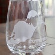 Load image into Gallery viewer, Cuttyhunk Island Map Engraved Glasses