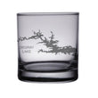 Load image into Gallery viewer, Degray Lake Arkansas Map Engraved Glasses