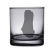 Load image into Gallery viewer, Devils Lake (WI) Map Engraved Glasses