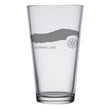 Load image into Gallery viewer, Donner Lake (CA) Map Engraved Glasses