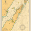 Load image into Gallery viewer, Door County Nautical Chart Sherpa Fleece Blanket