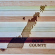 Load image into Gallery viewer, Door County Map Engraved Wooden Serving Board & Bar Board