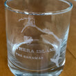 Load image into Gallery viewer, Eleuthera Island Map Engraved Glasses