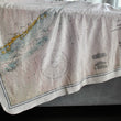 Load image into Gallery viewer, Florida Keys Nautical Chart Sherpa Fleece Blanket