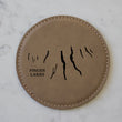 Load image into Gallery viewer, Finger Lakes Coaster Set (Slate or Leatherette)