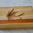 Load image into Gallery viewer, Fly Fishing Engraved Wooden Serving Board & Bar Board