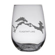 Load image into Gallery viewer, Flagstaff Lake (Maine) Map Engraved Glasses