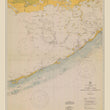 Load image into Gallery viewer, Florida Keys Nautical Chart Sherpa Fleece Blanket