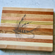 Load image into Gallery viewer, Fly Fishing Engraved Wooden Serving Board & Bar Board
