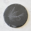 Load image into Gallery viewer, Fly Fishing Coaster Set (Slate or Leatherette)