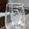 Load image into Gallery viewer, Gibson Island Map Engraved Glasses
