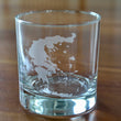 Load image into Gallery viewer, Greece Map Engraved Glasses