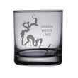 Load image into Gallery viewer, Green River Lake (KY) Map Engraved Glasses
