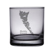 Load image into Gallery viewer, Haida Gwaii, British Columbia Map Engraved Glasses