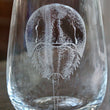 Load image into Gallery viewer, Horseshoe Crab Engraved Glasses