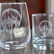 Load image into Gallery viewer, Horseshoe Crab Engraved Glasses
