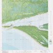 Load image into Gallery viewer, Indian Pass Map 1982 - Nautical Chart Print - Paper | Canvas | Metal