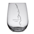 Load image into Gallery viewer, Kentucky Lake (KY) Map Engraved Glasses