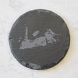 Load image into Gallery viewer, Key West Coaster Set (Slate or Leatherette)