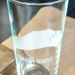 Load image into Gallery viewer, Kiawah Island Map Engraved Glasses
