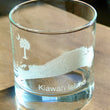 Load image into Gallery viewer, Kiawah Island Map Engraved Glasses