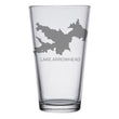 Load image into Gallery viewer, Lake Arrowhead (CA) Map Engraved Glasses