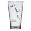 Load image into Gallery viewer, Lake Barkley (KY) Map Glasses