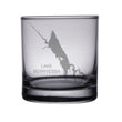 Load image into Gallery viewer, Lake Berryessa (CA) Map Engraved Glasses