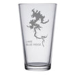 Load image into Gallery viewer, Lake Blue Ridge (GA) Map Engraved Glasses