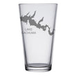 Load image into Gallery viewer, Lake Cachuma (CA) Map Engraved Glasses