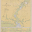 Load image into Gallery viewer, Lake Charles to Sabine River Map - 1941 - Nautical Chart Print - Paper | Canvas | Metal