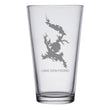 Load image into Gallery viewer, Lake Don Pedro (CA) Map Engraved Glasses