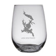 Load image into Gallery viewer, Lake Don Pedro (CA) Map Engraved Glasses