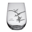Load image into Gallery viewer, Lake Gleeson (AR) Map Engraved Glasses