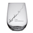 Load image into Gallery viewer, Lake Guntersville (AL) Engraved Map Glasses