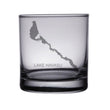 Load image into Gallery viewer, Lake Havasu (CA/AZ) Map Engraved Glasses