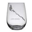 Load image into Gallery viewer, Lake Havasu (CA/AZ) Map Engraved Glasses
