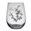 Load image into Gallery viewer, Lake Martin (AL) Engraved Map Glasses