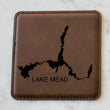 Load image into Gallery viewer, Lake Mead Coaster Set (Slate or Leatherette)