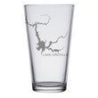 Load image into Gallery viewer, Lake Oroville (CA) Map Engraved Glasses